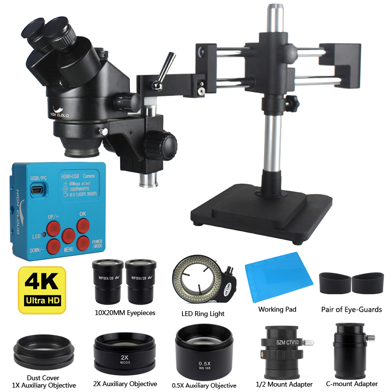 48MP HDMI USB Industrial Camer - Simul-Focal Industrial Microscope 4K Hdmi 评论和价格