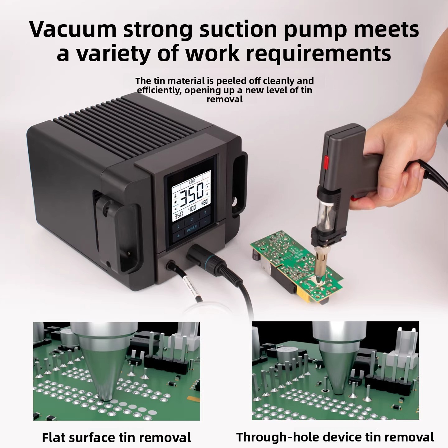 Electric Desoldering Pump 200W - Desoldering Pump Electric Vacuum Station 评论和价格