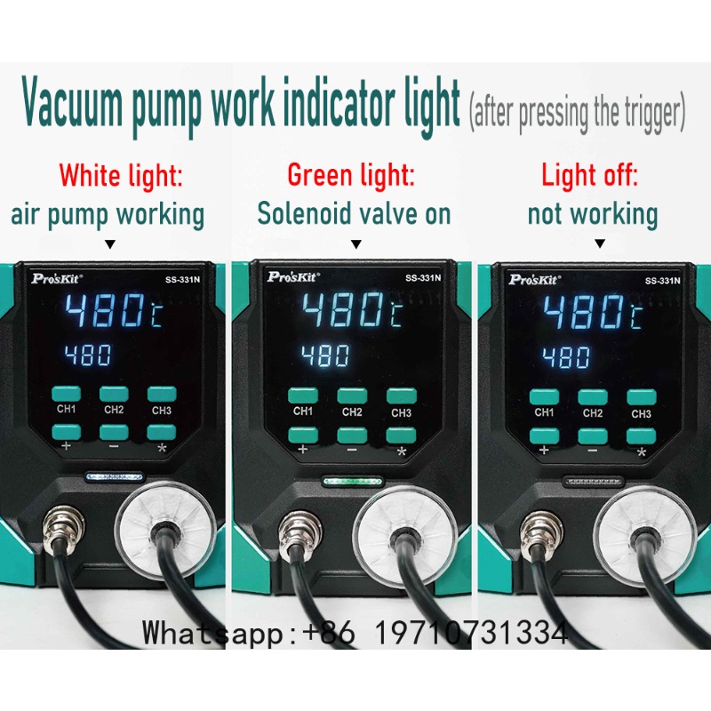 SS-331N Digital Electric Desol - Desoldering Pump Electric Vacuum Station 评论和价格